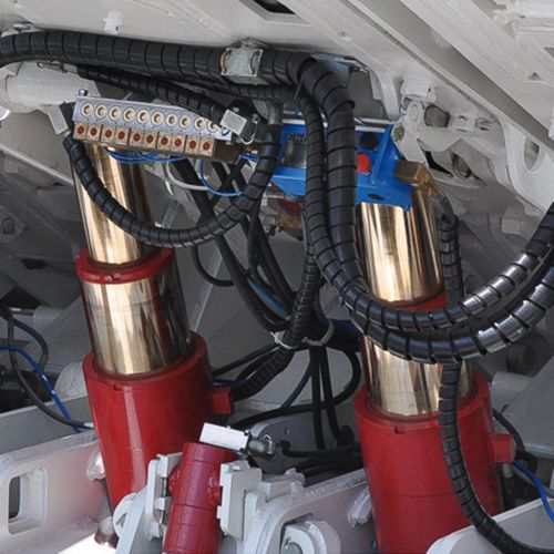 Hydraulikzylinder groß für Bergbauschild